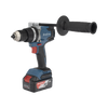 Rotomartillo / Taladro Inalámbrico sin carbones de 20V, incluye 2 Baterías de 4.0Ah, Cargador y Maletín.