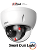 DAHUA IPC-HDBW2449E-S-IL- Cámara IP Domo Antivandálica de 4 MP/ WizSense/ Iluminadores Duales Inteligentes/ Lente de 2.8mm/ 101 Grados de Apertura/ 30 Metros de Luz IR y Luz Visible/ WDR Real/ SMD Plus/ Ranura para Micro SD/ PoE/ IP67/ IK10