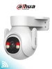 DAHUA DH-P5B-PV- Cámara IP PT WiFi de 5 megapíxeles con audio bidireccional (micrófono y altavoz), sirena de 110 dB, WiFi 6, detección de personas y vehículos, IP65 y ranura MicroSD.
