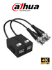 DAHUA DH-PFM800-N - Par de transceptores pasivos HDCVI 4K / 1 canal de transmisión de video / 720P hasta 400m 1080P hasta 250m / UTP CAT 5E y CAT6 / Anti interferencia hasta 60dB / Compatible con formatos HDCVI, AHD, TVI y CVBS
