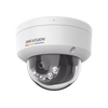[Doble Luz + ColorVu] Domo IP 4 Megapíxeles / Lente 2.8 mm / 30 mts IR + 30 mts Luz Blanca / Micrófono Integrado / ACUSENSE Lite / Exterior IP67 / IK08 / WDR 120 dB / PoE / Micro SD
