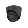 [Doble Luz] Cámara Turret IP 4 Megapíxeles / Color Negro / Lente 2.8 mm / IR 30 mts + Luz Blanca 30 mts / Micrófono Integrado / ACUSENSE Lite / Exterior IP67 / H.265 / PoE / ONVIF / Micro SD