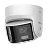 [FlexVu] [PROTECCIÓN ACTIVA] Turret IP 4 Megapixel / 2 Lentes de 2.8 mm (Imagen Panorámica 180°) / 30 mts IR / Exterior IP67 / Luz Intermitente y Alerta de Audio / Audio Bidireccional / ACUSENSE / WDR 120 dB / Micro SD