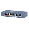 Switch PoE+ / Unmanaged / 3 Ports 10/100 Mbps 802.3 af/at (30 W) + 1 Port 10/100 Mbps Hi-PoE (60 W) / 2 Uplink Ports 10/100 Mbps / Extended Mode up to 300 Meters / 60 W