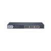 Switch Gigabit PoE+ / Administrable / 24 Puertos 1000 Mbps PoE+ / 2 Puertos SFP / Configuración Remota desde Hik-PartnerPro / PoE Extendido 250 Metros / 370 Watts