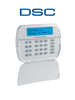 DSC HS2LCDWFP9 - Teclado PowerG inalámbrico LCD alfanumérico con lector de proximidad compatible con NEO