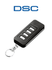 DSC PG9929 - Llavero inalámbrico Power G Slimline de 4 botones programables, compatible con NEO, PRO, Qolsys e IoTega