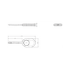 Dongle (Adaptador) de Proyección Inalambrica Para Pantallas Interactivas HIKVISION Serie DS-D5CxxRB/B / Compatible con Windows y Mac / Conector Tipo C (Incluye Adaptador USB-A - USB-C)