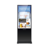 Pantalla de 55 4K para Publicidad Digital / Base para Piso (Totem) / Puertos USB / Entrada de Video HDMI y VGA / WiFi / Altavoz Integrada