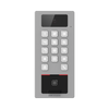 Terminal de Control de Acceso / Videoportero Multiapartamento Llamada a App / Teclado / Exterior Antivandálico IP65 & IK09 / Huella, Tarjeta, Código QR, PIN o App Hik-Connect / Cámara 2 MP compatible con NVRs
