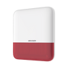 (AX PRO) Sirena Inalámbrica con Estrobo Rojo para Exterior IP65 / 110 dB
