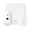 (AX PRO) Kit de alarma AX PRO con GSM (3G/4G) / Incluye: 1 Hub / 1 Sensor PIR con cámara / 1 Contacto magnético / 1 Control remoto / WiFi / Compatible con Hik-Connect P2P