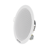 Altavoz de Montaje en Techo | 6 vatios | 100 V | Rejilla Metálica | Color Blanco | Uso en Interiores