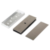 Montaje para Puerta de Vidrio / Compatible con Chapa E941SA600PQ / Tipo U / Secolarm