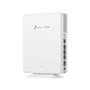 Punto de Acceso GPON Omada / WiFi 6 AX1800 / 1 puerto GPON / 1 Puerto FXS / 4 Puertos 10/100/1000 RJ45 / Wi-Fi 6 AX1800 / Mesh Omada / Configuración por Controlador o Stand-Alone / Para Montaje en Escritorio-Pared