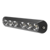 Luz Auxiliar Serie X3705, 6 LEDs Ultra Brillantes, color Rojo / Azul
