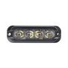 Luz perimetral, 8 LED ultra brillantes, bicolor rojo/claro