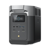 EcoFlow DELTA 2 MAX | Estación de Energía Portátil 2048Wh Litio LFP / 6 AC 2400 W (Máx. 3400W) / 2 USB-C 100W / Capacidad para Aumentar Respaldo / Soporta Cargador de Coche 10A a 12.6V / Conectividad WiFi y Bluetooth (App) / Carga Sol