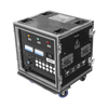 Centro de carga movil para instalaciones temporales con conexión TIPO socapex a 110v Y 220V | RACK 10U