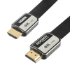 Cable HDMI de 1.8 Metros (5.91 Pies) | Alta Definición | Versión 2.0 | Alta Velocidad 18Gbps | 4K@60Hz | Conectores Chapados en Oro | Tipo Plano