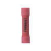 Conector de Empalme a Tope, Para Cables de 22 a 18 AWG, Aislado de Vinilo, Color Rojo, Paquete de 50 Piezas