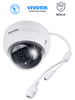 VIVOTEK FD6391YL - Camara IP VORTEX Essential Series Domo Exterior 2 MP, Lente 2.8 mm, Microfono integrado, IR 30m, IP66, IK10, Almacenamiento 128GB, Analiticas IA: Intrusión, Cruce de Linea, Merodeo, Busqueda de Escena