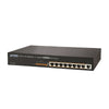 8-Port PoE 100BaseTX Unmanaged PoE Switch + 1-Port 100/1000Base-T with 150W Total Power