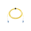 Jumper de Fibra Óptica Monomodo (OS2), XGLO, Riser, LC/UPC-LC/UPC Simplex, ONFR, Color Amarillo, 3 Metros (9.84 Pies)