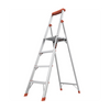 Ladder with 4 steps made of 1.8 meters of aluminum.