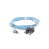 Jumper de Fibra Optica Multimodo 50/125 OM3, LC-SC Duplex, OFNR (Riser), Color Aqua, 3 Metros (9.84 Pies)