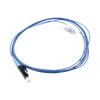 Pigtail de Fibra Óptica LC Simplex, Multimodo OM4 50/125, 900um, Color Aqua, 2 Metros (6.56 Pies)