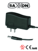 SAXXON PSU12005E - Fuente de alimentación regulada de 12 Vcc 0,5 A/ Conector macho/ Especial para cámaras de CCTV/ Consumo de 5 W/