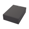 Metal cabinet for DVR/NVR with lock and key.