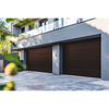 Puerta de Garage D / Alta calidad / 16x7 pies / 1 3/4 Aislante Termico / Estilo Americana / Imitacion Madera / BLACK WALNUT .