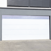 Puerta de Garage de Alta Calidad / Linea Central / Color Blanco 18X9 pies, AISLADA, Estilo Americana.
