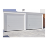 Puerta de Garage de Alta Calidad / Linea Central / Color Blanco 20X8 pies, AISLADA, Estilo Americana.