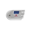 Explosive Gas Combination Detector: Methane (NG), Propane (LP) and Carbon Monoxide (CO), With Backlit Digital Display, 120 Vac and Battery Backup