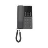 IP Hotel Phone, 2 SIP lines with 2 accounts, Opus codec, IPV4/IPV6, black, with GDMS cloud management