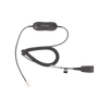 Jabra GN1200 coiled cable with QD and RJ-9 connection (88011-99)