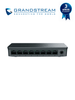 GRANDSTREAM GWN7701 - Switch No Administrable 8 Puertos Gigabit Ethernet/ Diseño Compacto, Capacidad de 10Gbps de Switching, Montaje en Pared o Uso de Escritorio, Indicadores LED Por Puerto, Carcasa de Plástico