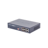 Unmanaged PoE Switch, 8-Port 10/100/1000 Mbps with 4 802.3af/at PoE Ports, Extender Mode Up to 250 m