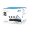 Kit TurboHD 1080p / DVR de 4 Canales / 4 Cámaras Bala ColorVu con Micrófono Integrado / Fuente de Alimentación / Accesorios de Instalación