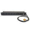 Power Strip Horizontal para Rack de 19 pulgadas.