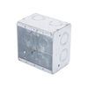 Caja Multigang de 2 Gangs/ Profundidad de 2-1/2 Pulgadas (6.35 cm)/ 12 Entradas de 1/2 - 3/4 Pulgadas (1.27 - 1.91 cm)