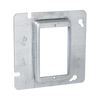 Sobretapa Cuadrada Galvanizada para Caja de 4 11-16 / Realce de 3/4.