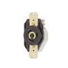 20A 125V AC Industrial Flush Mount Twist-Lock Receptacle 2-Pole 3-Wire (NEMA L5-20R)