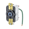 Industrial Twist-Lock Receptacle 30 Amp 120/208V AC / Nema L21-30R / Black