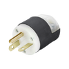 Clavija de entrada recta/ 20 A 250 V CA/ 2 polos 3 hilos/ Nema 6-20 P/Grado comercial - industrial.