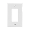 Tapa para Contacto Rectangular, Color Blanco.