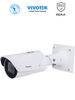 VIVOTEK IB9387-HT-A - Outdoor 5 MP Bullet IP Camera, 2.7-13.5mm Remote Varifocal Lens, Smart IR II up to 50m, WDR Pro, SNV, Smart Stream III, Motion, IP67/IK10 Protection, Trend Micro Cybersecurity, with DI, DO, and ONVIF Connectors.